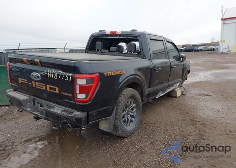 2021 Ford F-150 Tremor from USA, damaged, VIN 1FTEW1E88MFC49822